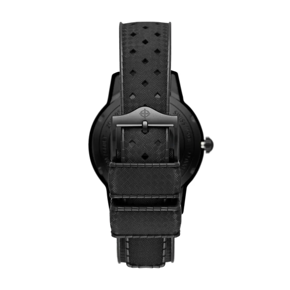 Zodiac Super Sea Wolf Ceramic Compression Diver Automatic Rubber Strap Watch detail 2