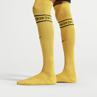 Nike Chelsea VaporFast Home Nike Dri-FIT ADV Football Knee-High Socks - Midwest Gold/Black