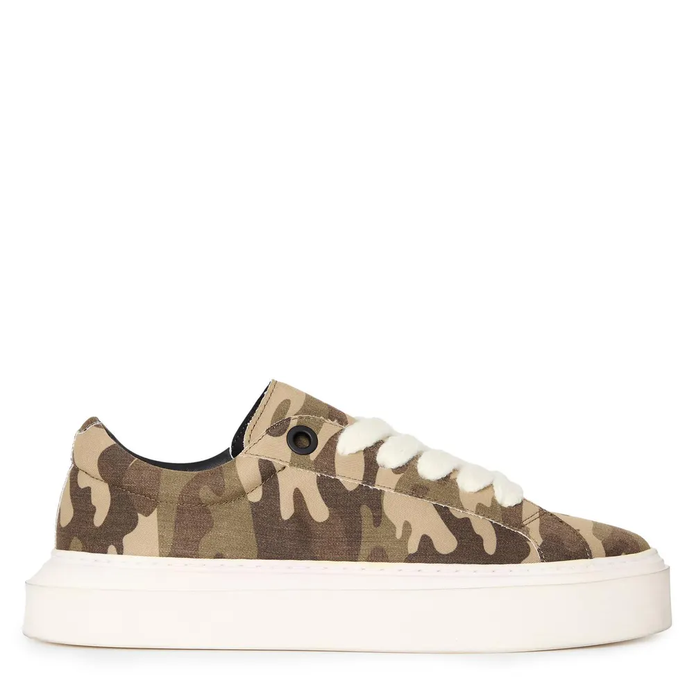 Cole Buxton The Wilson Sneaker in Green Camo – Footwear