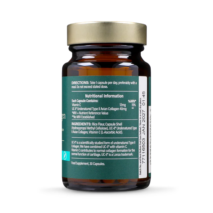 For Him Collagen UCII T2 40mg 30 Capsules, additional product view 2