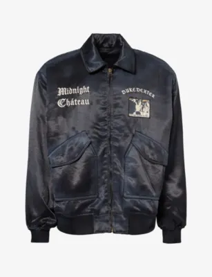 DUKE & DEXTER Raise Hell Embroidered Woven Bomber