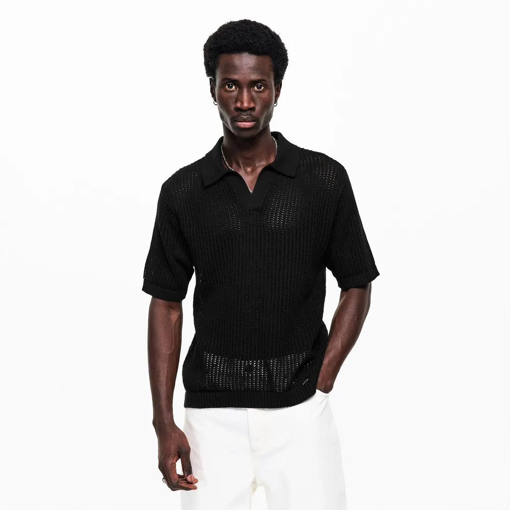 Represent Men's Short Sleeve Polo Shirt detail 3