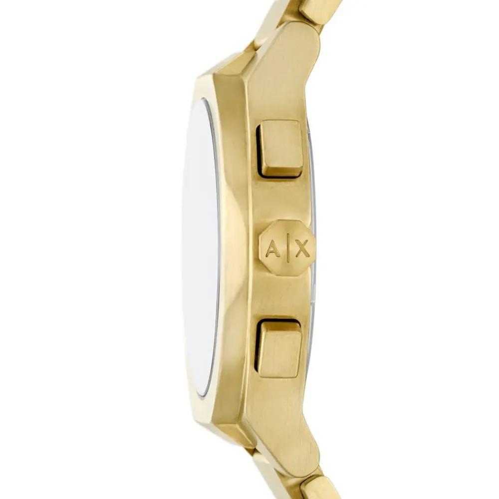 Armani Exchange Sync Chronograph Gold-Tone Stainless Steel Mens Watch detail 2