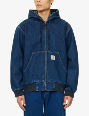 CARHARTT WIP OG Active Cotton Denim Jacket detail 3
