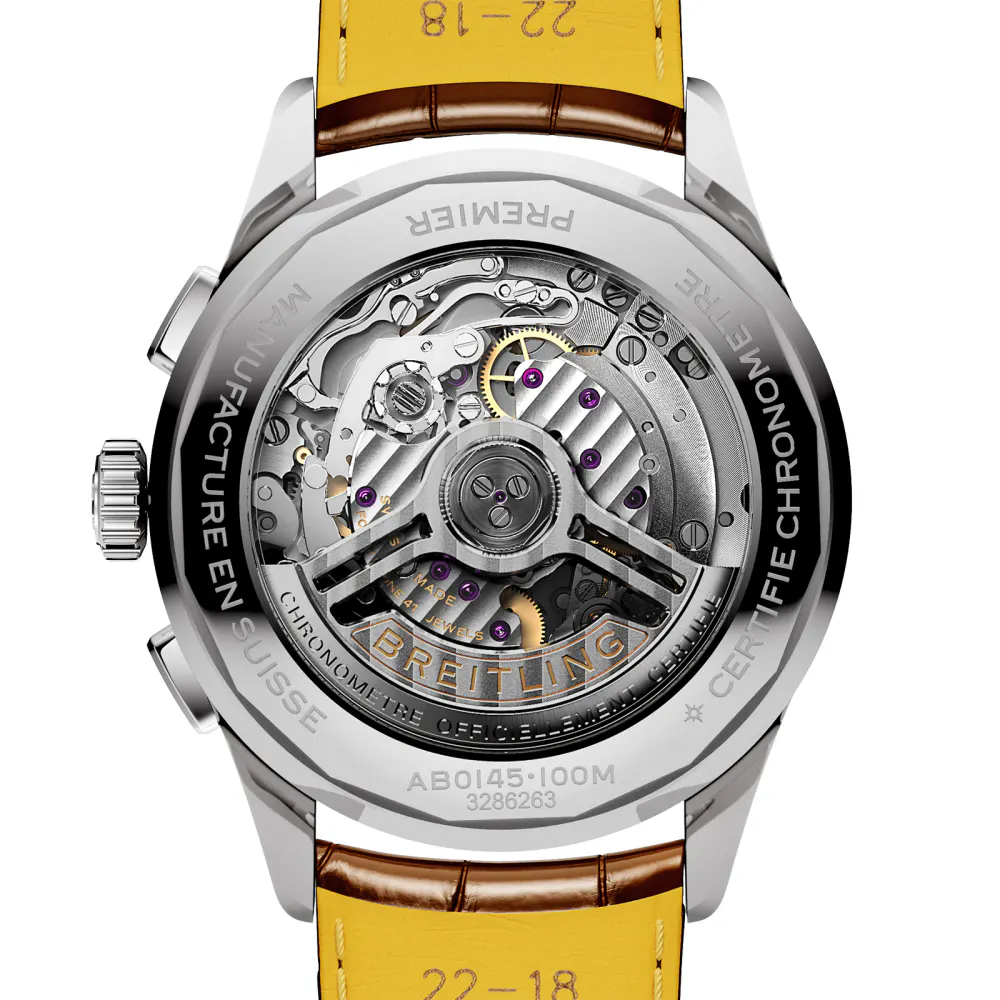 Breitling Premier B01 Chronograph 42mm Mens Watch Green in Green, additional product view 2