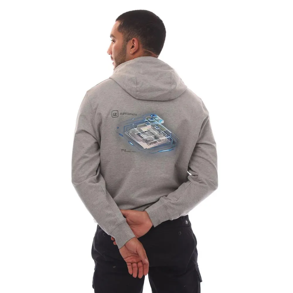 CP Company Metropolis Series Graphic Hoodie detail 3