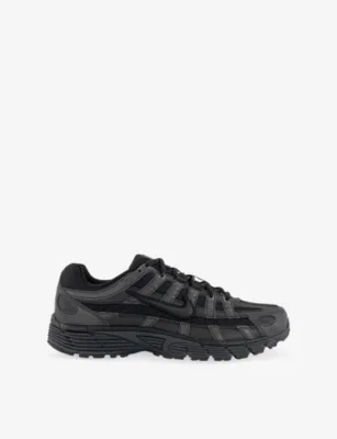 For Him P-6000 Mesh and Leather Trainers - 12 in ANTHRACITE BLACK MULTI C – Mens | Trainers | Lace up trainers