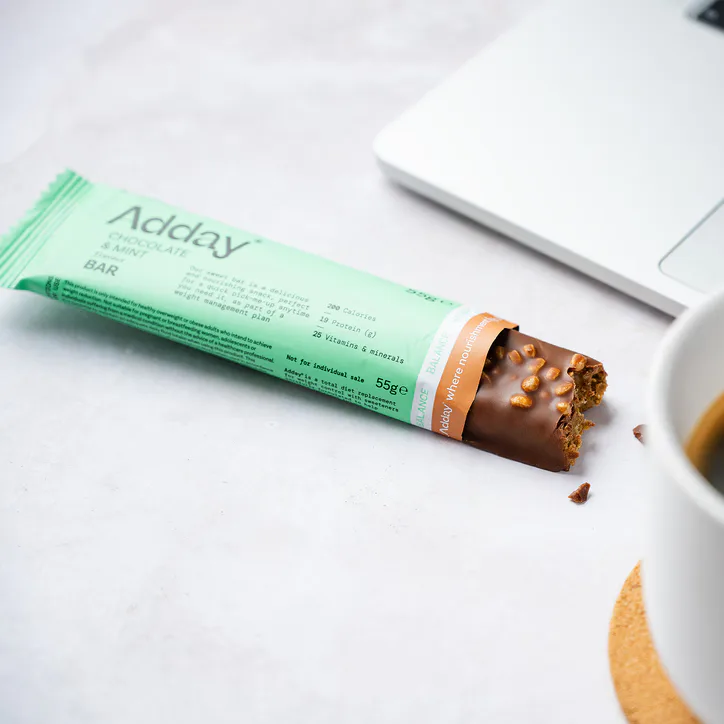 Adday Chocolate & Mint Bar 7 x 55 g detail 2