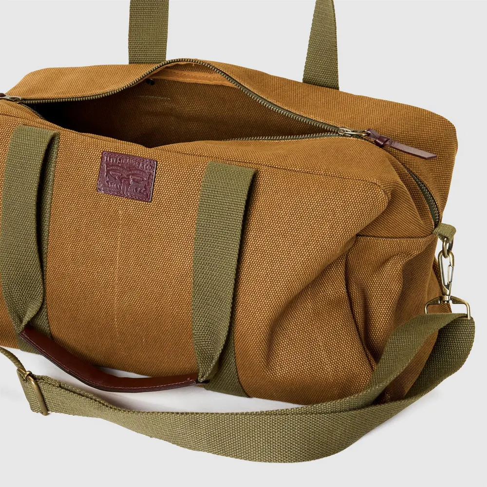 Levis Heritage Duffle Cotton Holdall detail 3