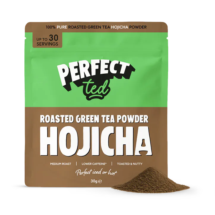 PerfectTed Hojicha Roasted Green Tea Powder 30g