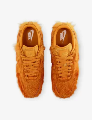 NIKE Air Force 1 Faux-Fur Trainers - 9.5 detail 2
