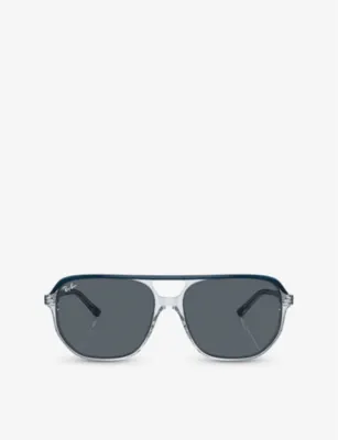 RAY-BAN RB2205 Bill One irregular-frame acetate sunglasses
