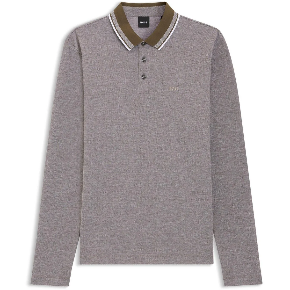 Boss Pittman Long Sleeve Polo Shirt