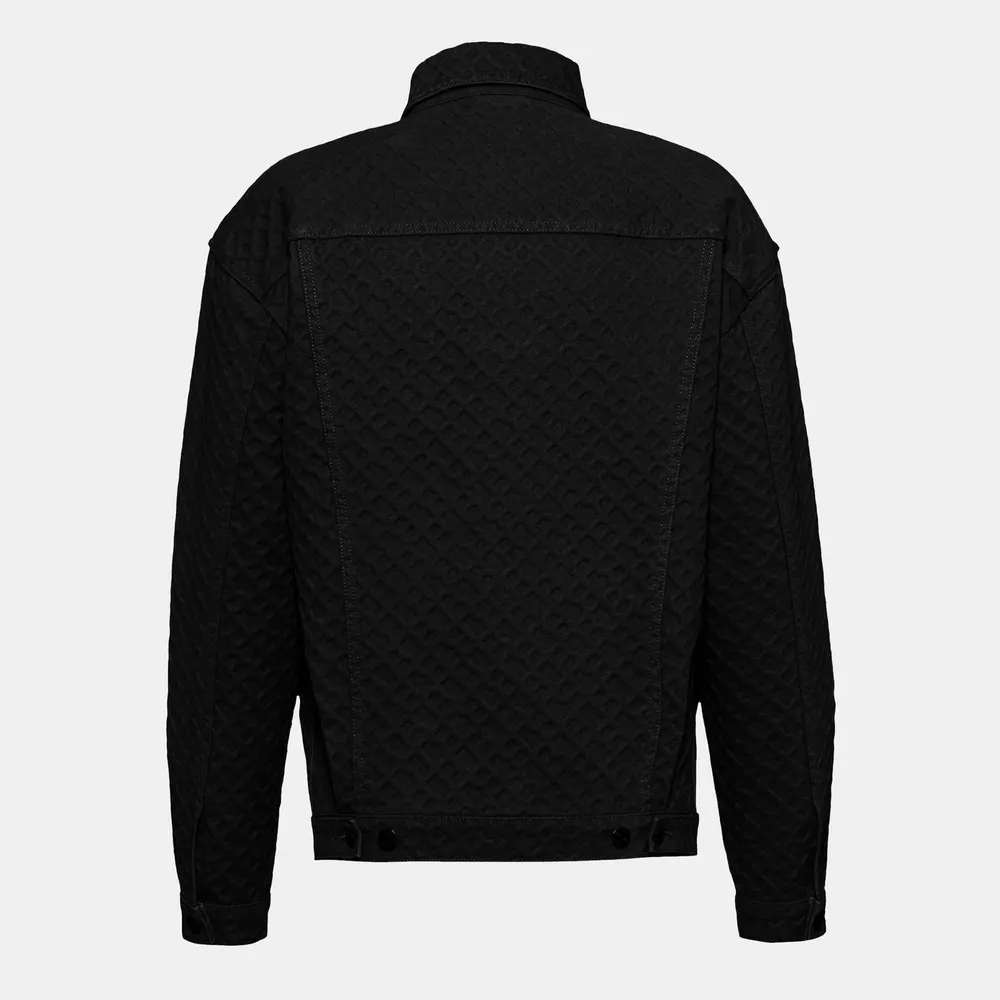 Boss Men's London1 Black Overshirt detail 2