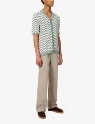 RAITH Serenita Graphic-Pattern Knit Shirt detail 2