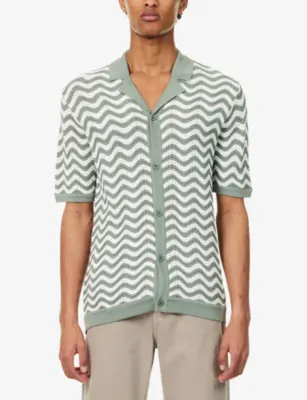 RAITH Serenita Graphic-Pattern Knit Shirt detail 3