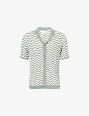 RAITH Serenita Graphic-Pattern Knit Shirt