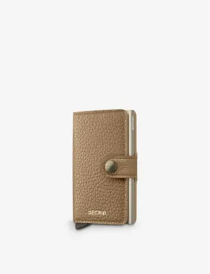 SECRID Pebble brand-debossed leather wallet