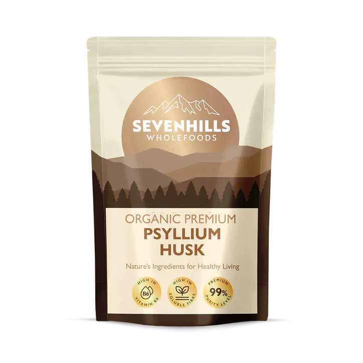 Sevenhills Wholefoods Organic Psyllium Husks 400g – Vitamins & Supplements > Supplements > Fibre Supplements