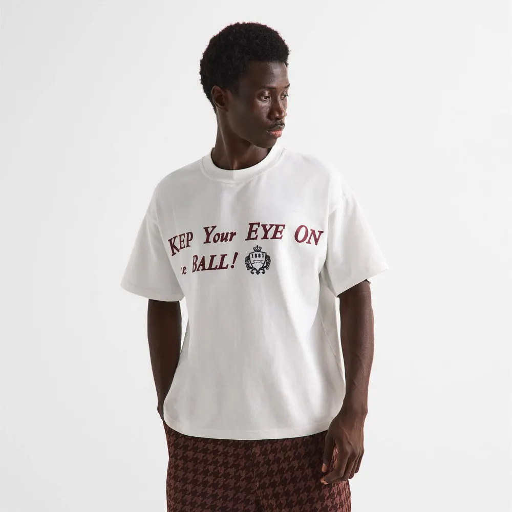 Slazenger Off-Court Off-Court Men’s KYOB Tee in Off White, additional product view 3