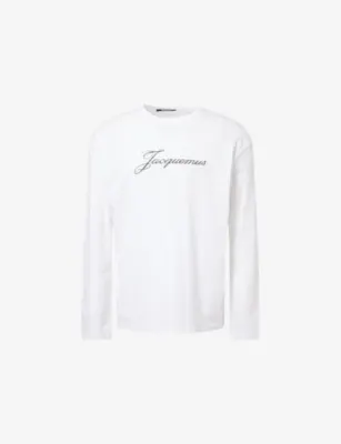 JACQUEMUS Le Jacquemus Long-Sleeve Cotton and Hemp-Blend T-Shirt
