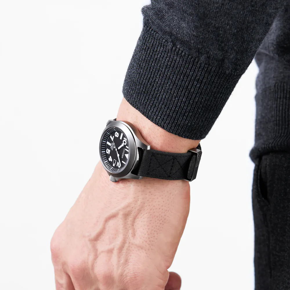 Citizen Pro-Master 40mm Mens Watch in Black, additional product view 2
