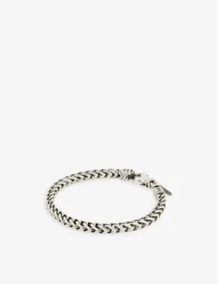 EMANUELE BICOCCHI Square fargo-chain sterling-silver bracelet - M