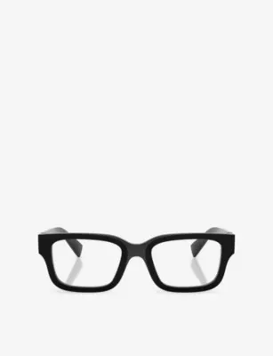 MIU MIU MU 02YV Square-Frame Acetate Eyeglasses