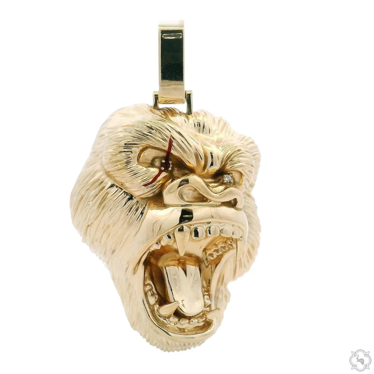 RINA - For Him CUSTOM Custom Made Gorila Pendant 70834 in Rose Gold – Pendant