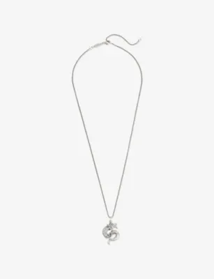 THOMAS SABO Blackended Dragon Sterling-Silver Necklace