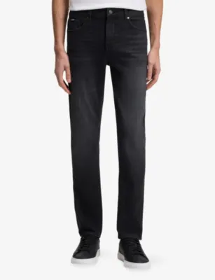BOSS Delaware Slim-Fit Stretch-Denim Jeans - 29/34 detail 3