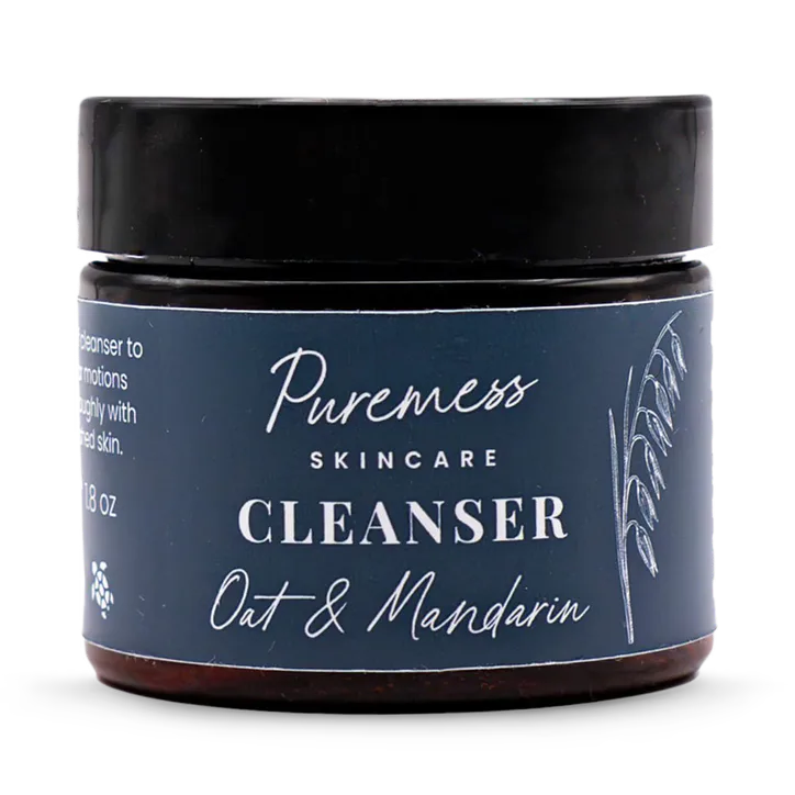 Puremess Skincare Cleanser 50g - Oat & Mandarin