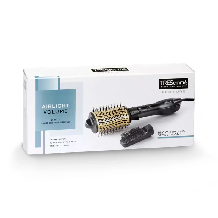 TRESEMME TRESemmé 2 in 1 Hair Dryer Brush Black 2787U