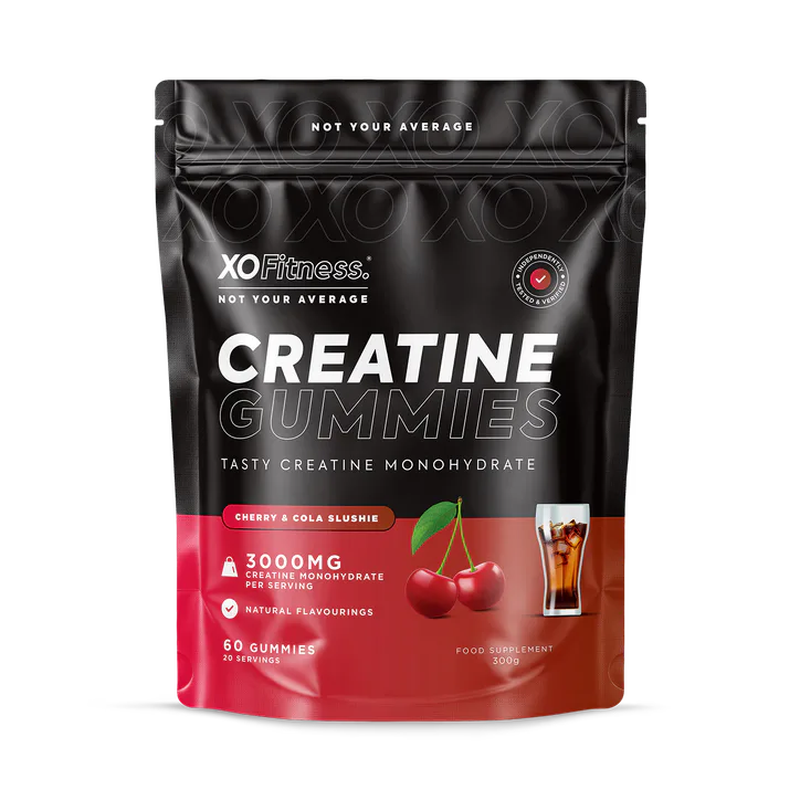 XO Fitness Creatine Gummies - 60 Count - Cherry & Cola