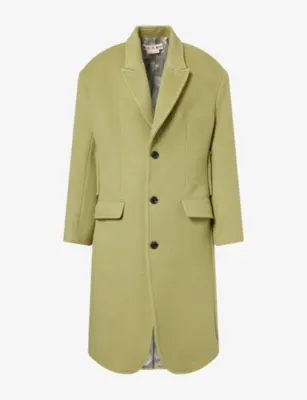 MARNI Single-Breasted Wool-Blend Coat