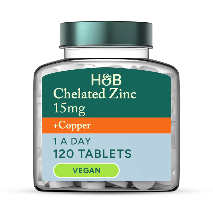 For Him Zinc & Copper 15mg 120 Tablets