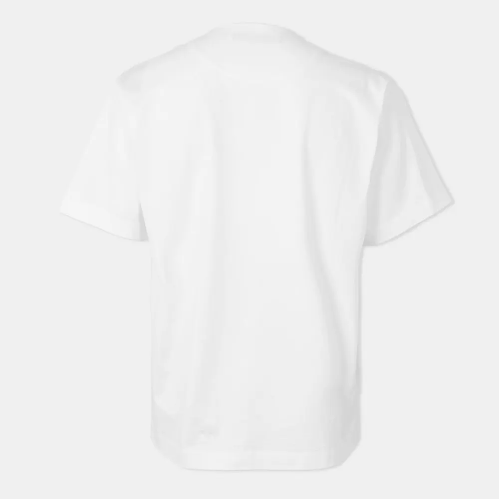 Massimo Osti Studio Men's T-Shirt in Gauze Wht 103, additional product view 2