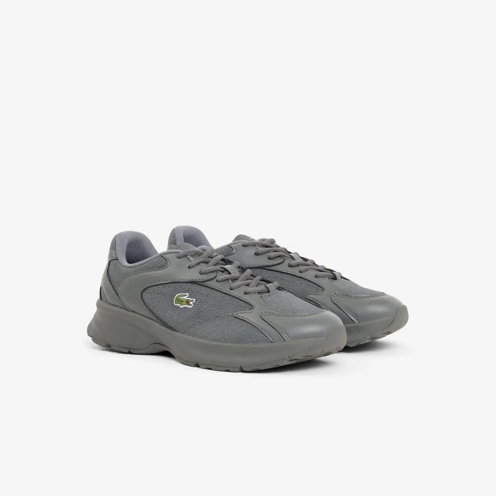 Lacoste Men's L003 Base Runners in Gry/Gry 12C, additional product view 3