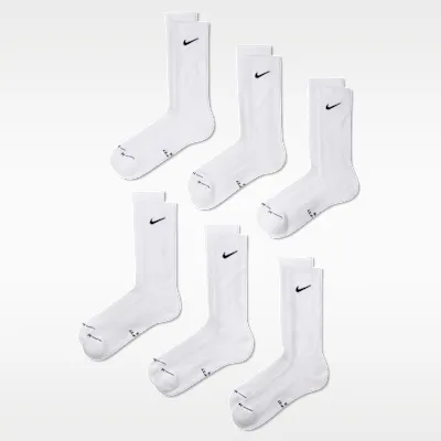 Nike Everyday Elevated Crew Socks (6 Pairs) - Multi-Colour in Multi-Colour – Nike men's and unisex