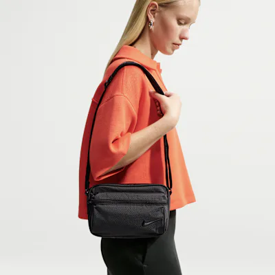 Nike Heritage Crossbody Camera Bag (3L) - Black/Black/Black
