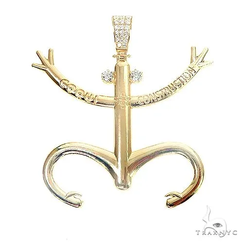 RINA - For Him CUSTOM Puerto Rican Coqui Logo Pendant 67180 in Rose Gold – Pendant