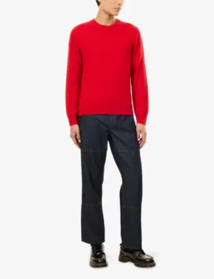 RAG & BONE Vernon Crewneck Cashmere Jumper detail 2