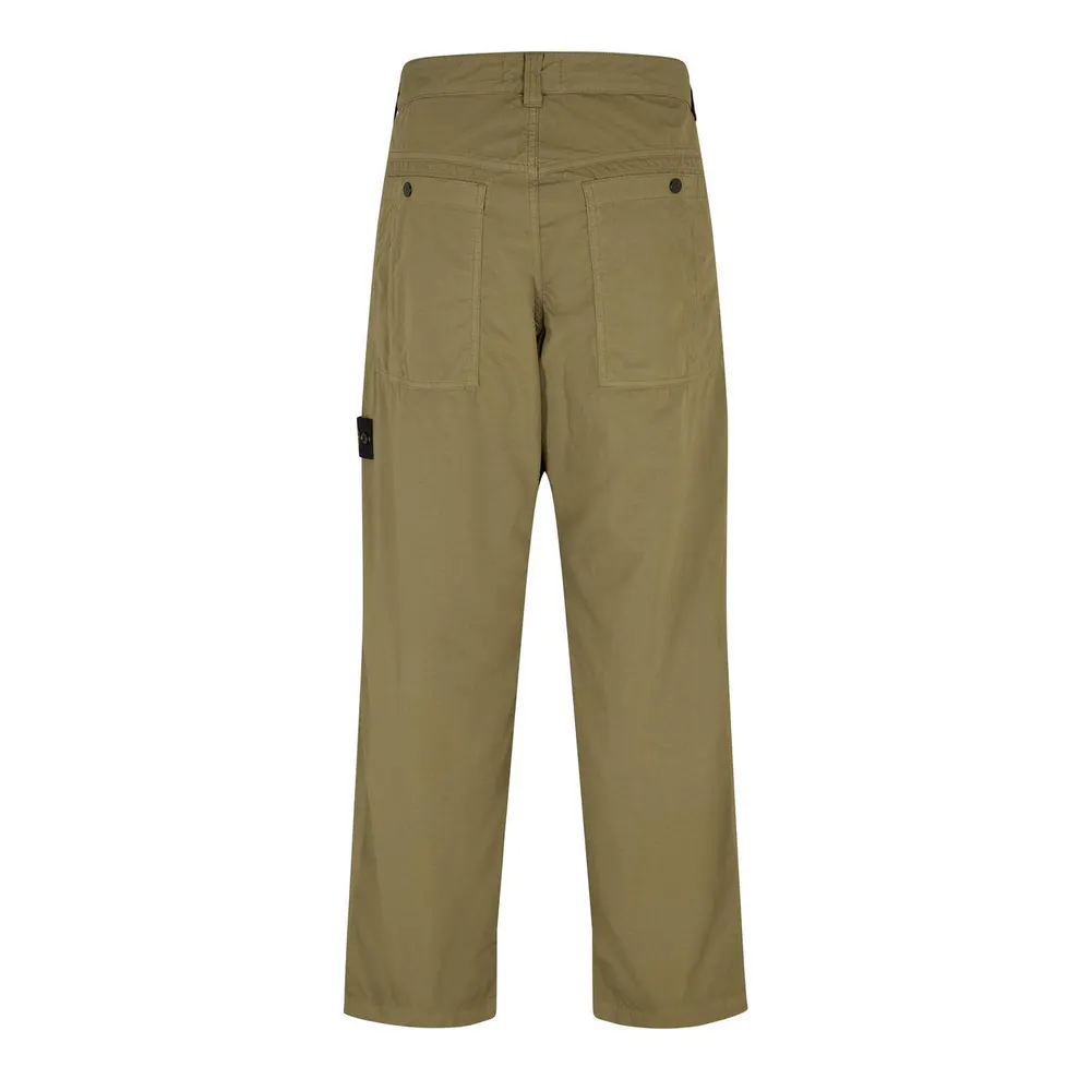 Stone Island Mens Ripstop Chinos detail 2
