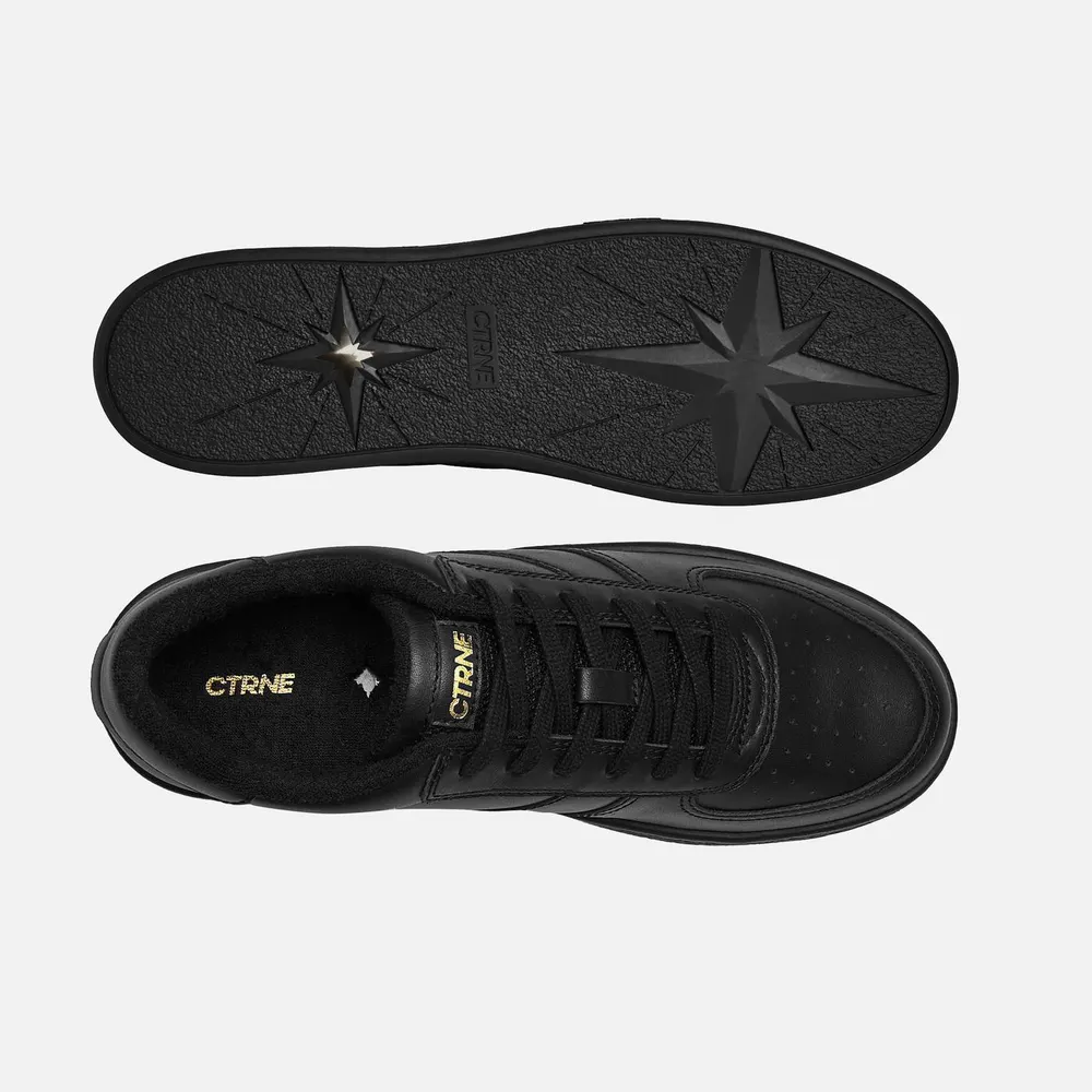 CTRNE Manifest Sneakers in Triple Black, additional product view 2