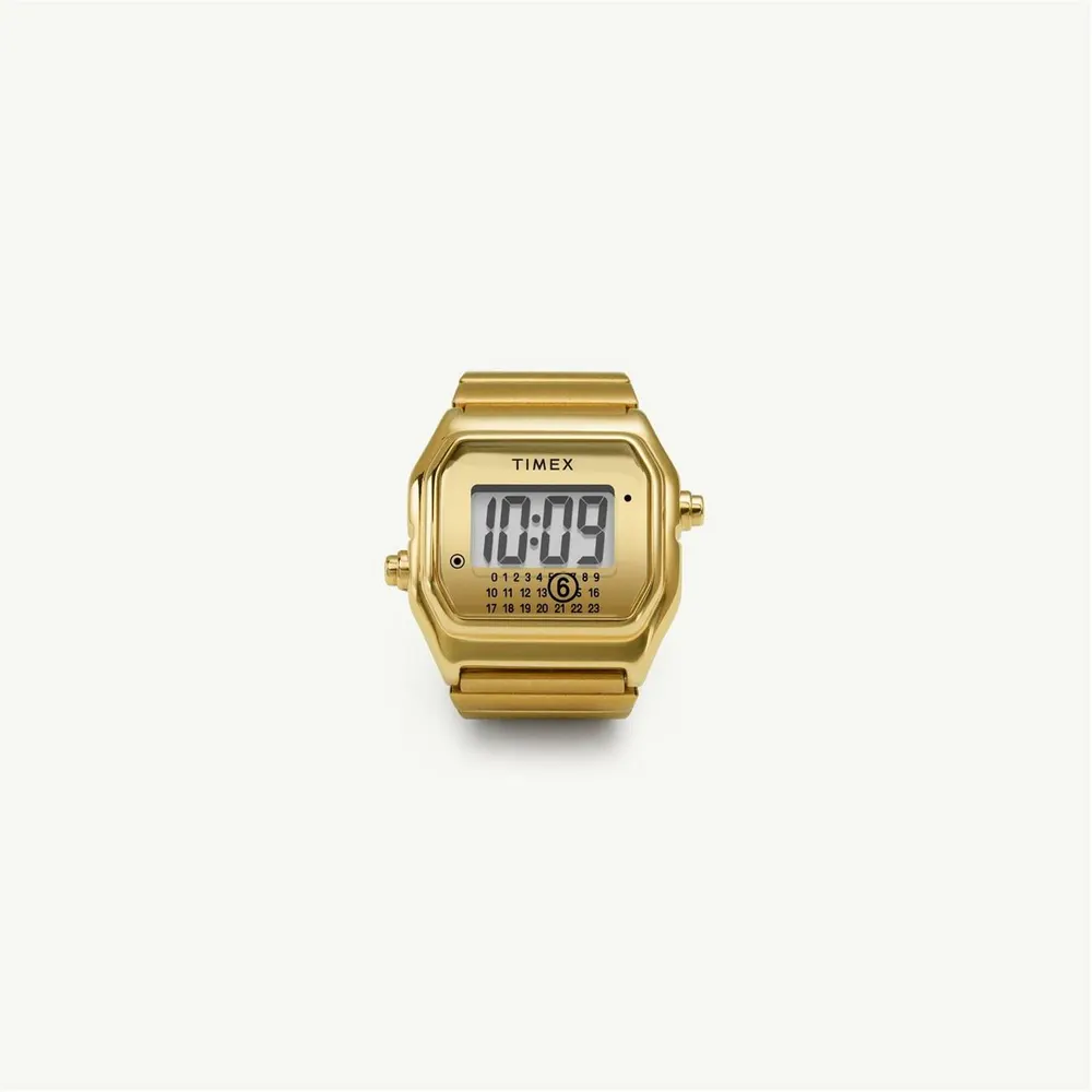 Timex x MM6 T80 20mm Ring Watch in Gold Tone – Accessories