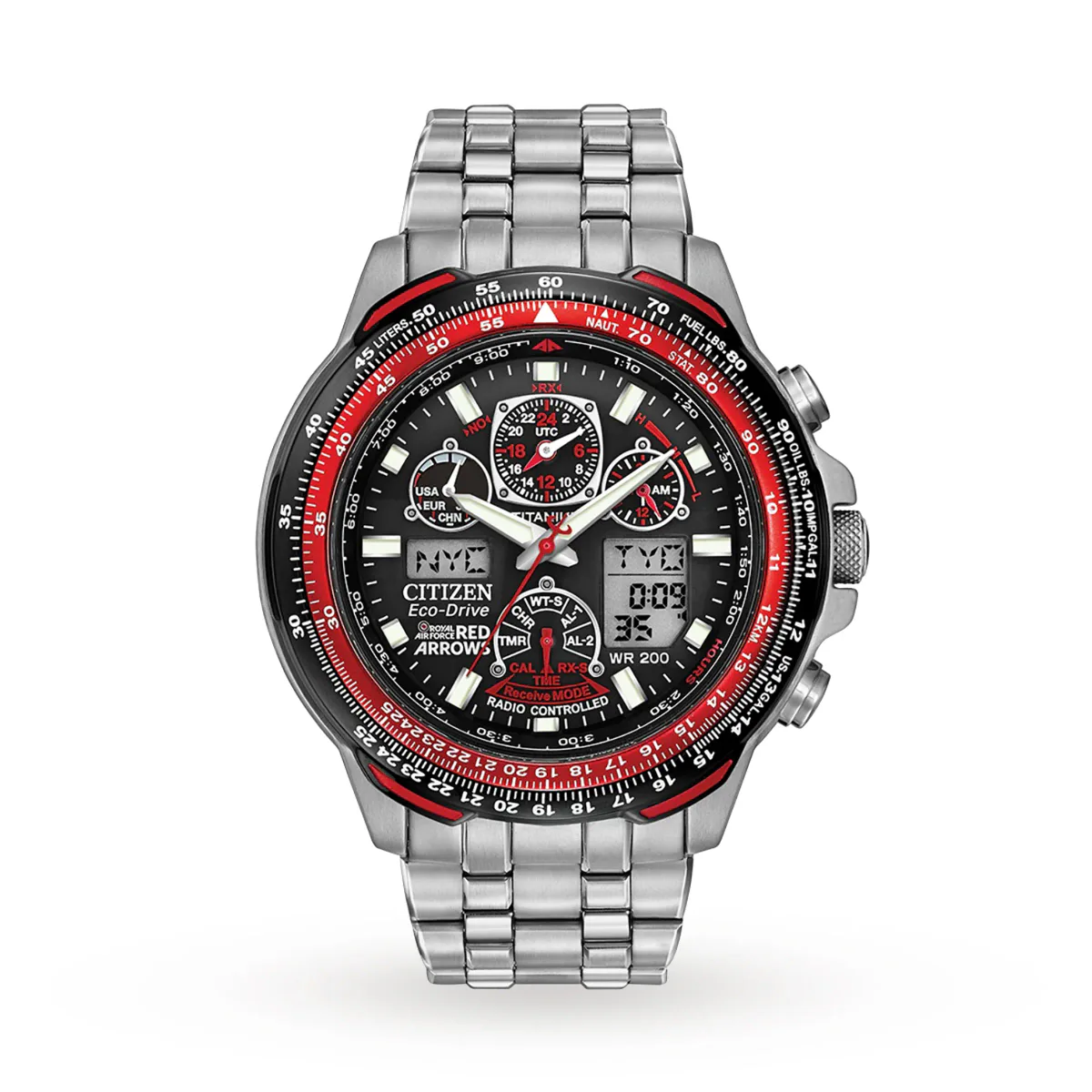 Citizen Red Arrows Skyhawk A.T Super Titanium™ 47mm Mens Watch