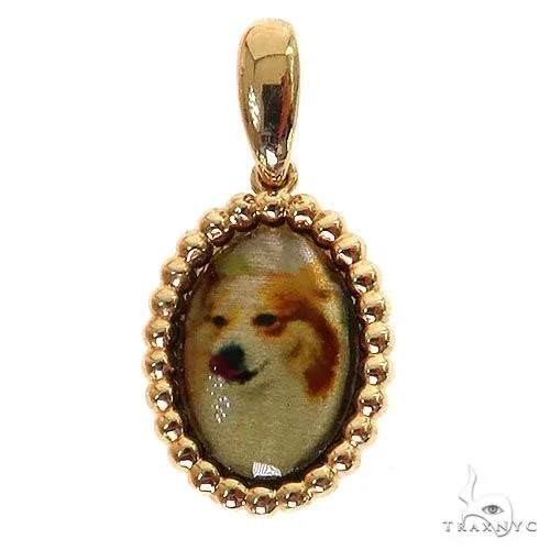 RINA - SUNNY 2 Mini Oval Photo Pendant 68596 in Rose Gold – Pendant