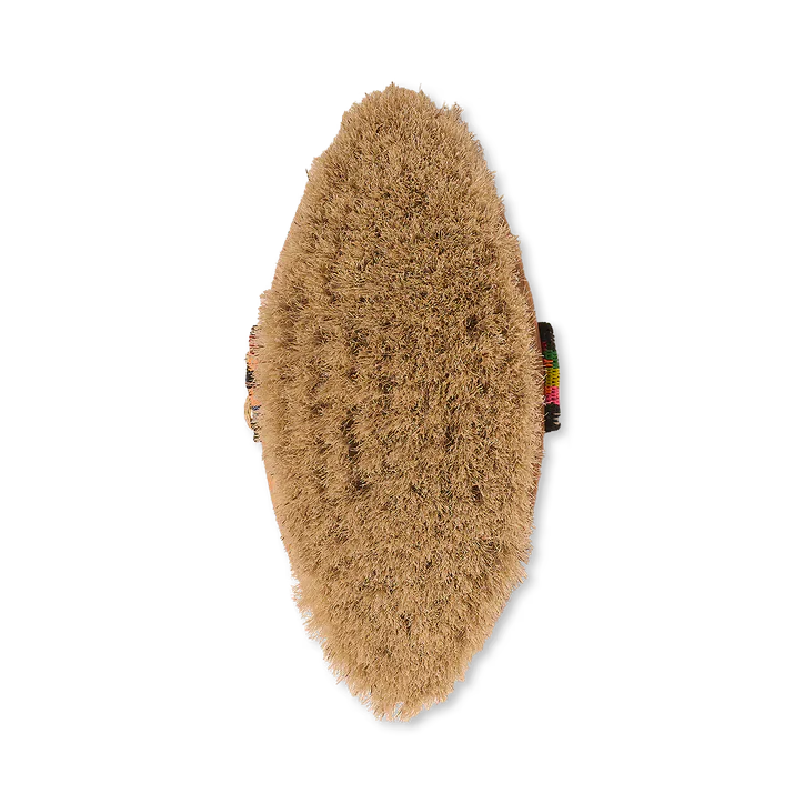 Vose 100% Horse Hair Dry Body Brush - Tulip detail 3