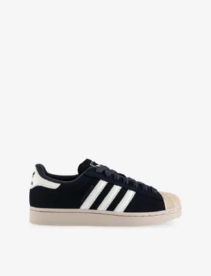 ADIDAS Superstar II Woven Trainers - 11.5 in BLACK OFFWHITE STONE KHA – Mens | Trainers | Lace up trainers