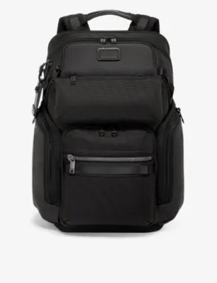 TUMI Nomadic zip-pocket padded-back nylon backpack
